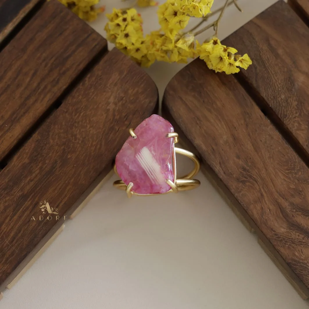 Two Layer Agate Claw Ring - Image 16