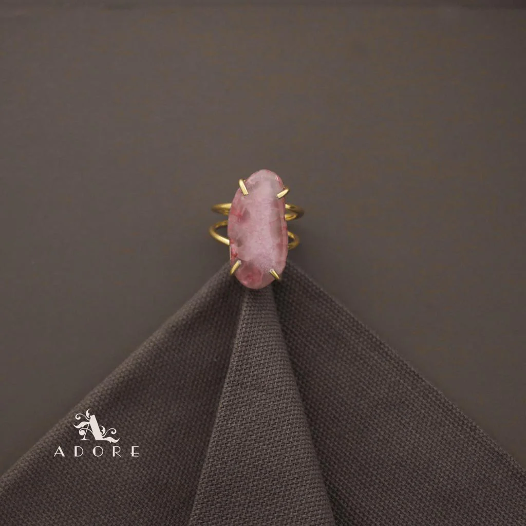Two Layer Agate Claw Ring - Image 30