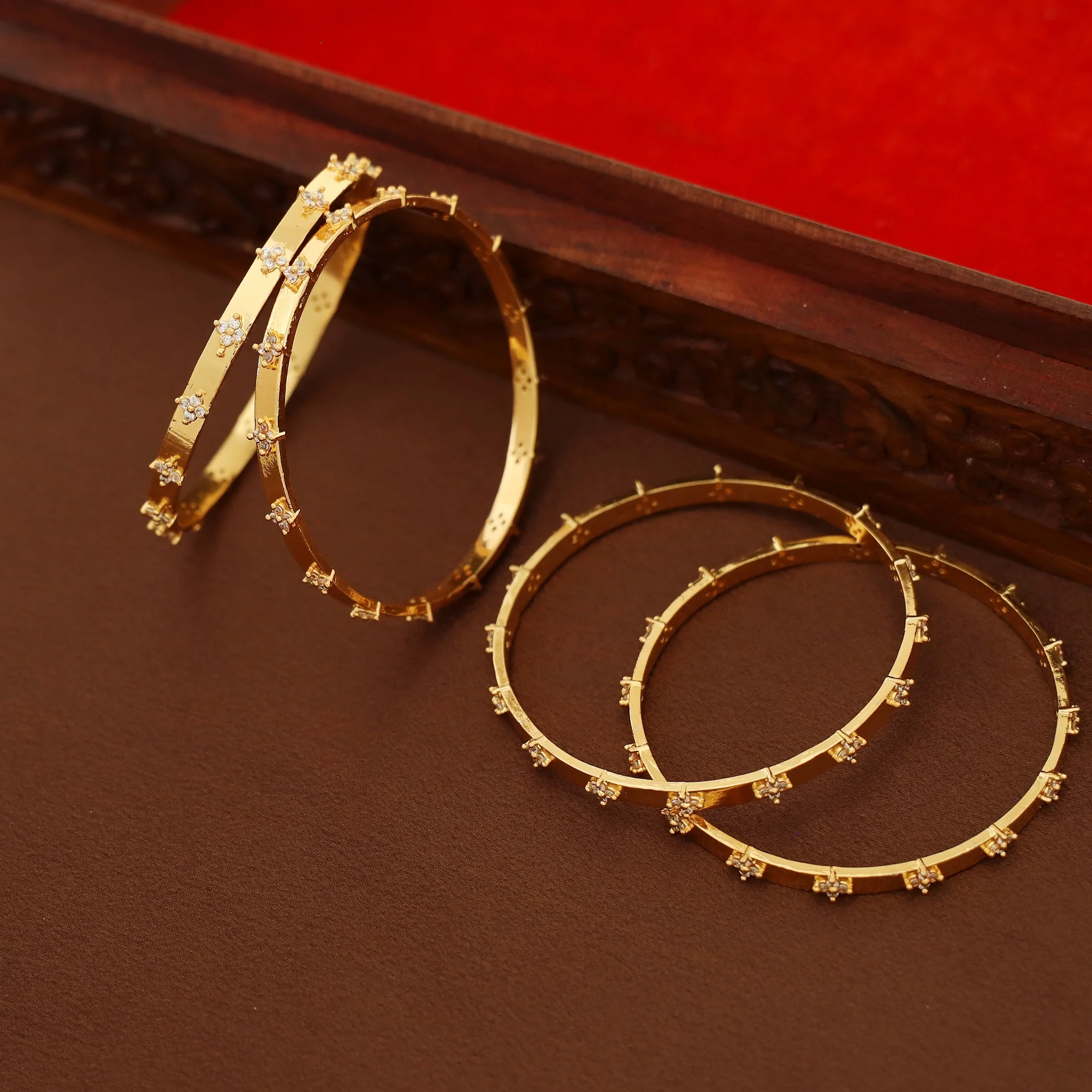 Vaishvi Bangle (Set Of 4) - Image 3