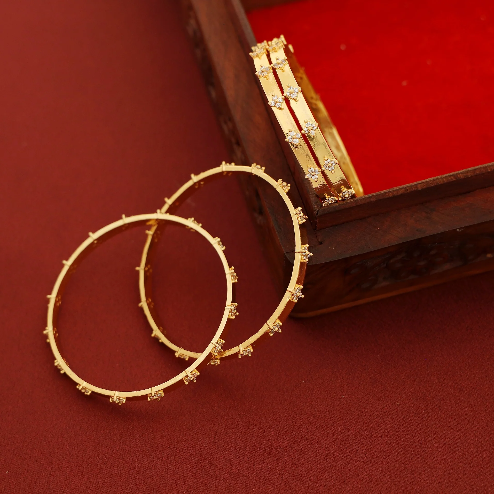 Vaishvi Bangle (Set Of 4) - Image 4