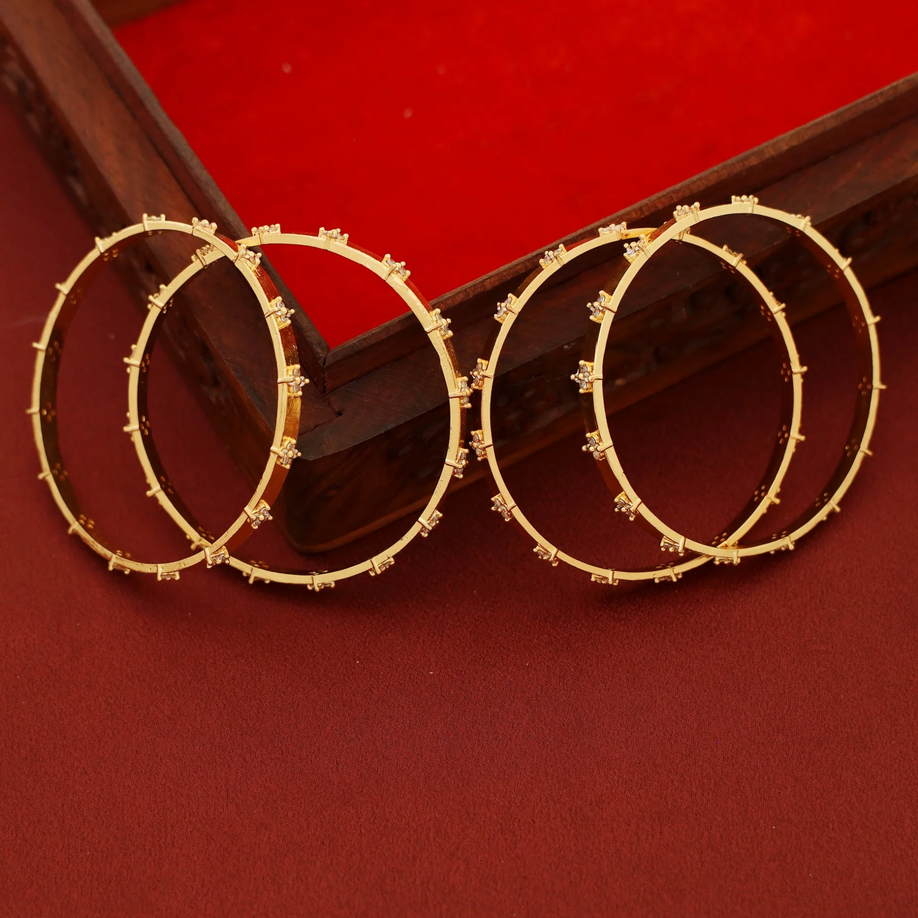 Vaishvi Bangle (Set Of 4) - Image 5
