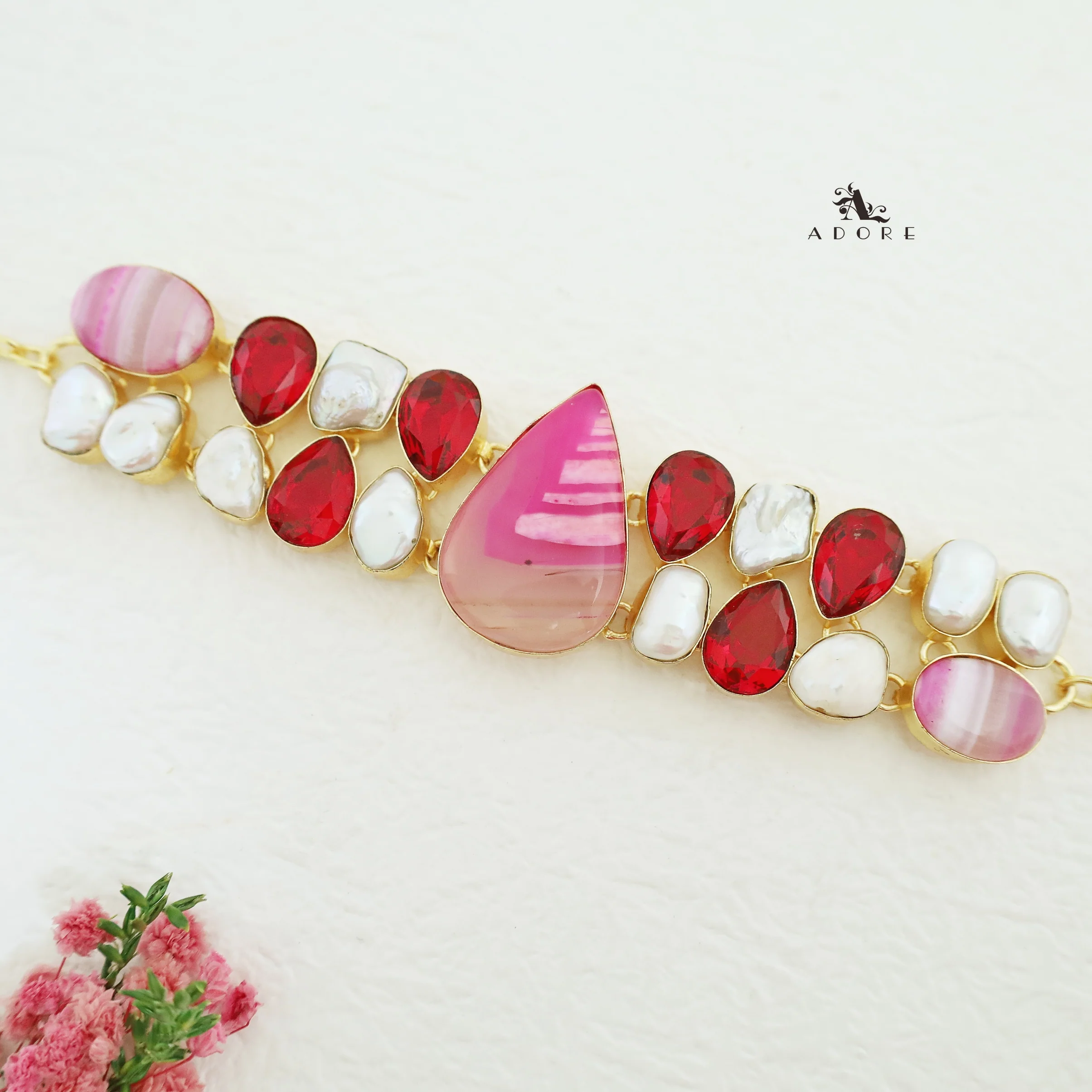 Valkyrie Glossy + Baroque Stone Choker - Image 2