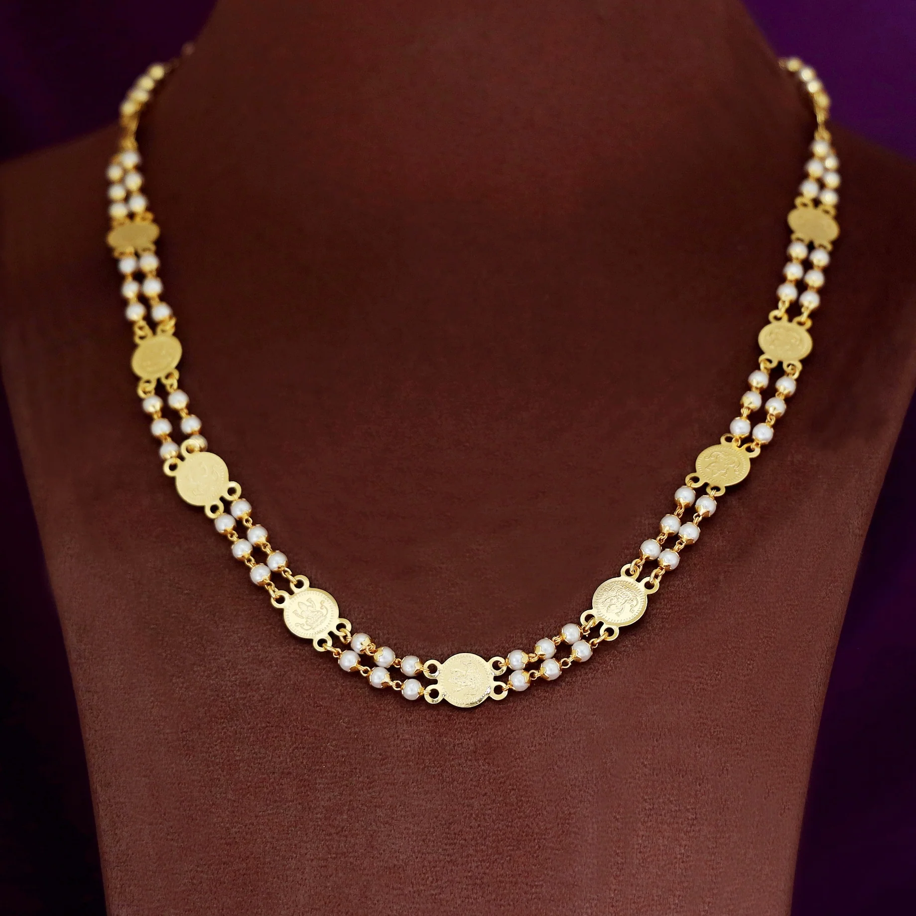 Vanika Pearl Kashi Neckpiece - Image 2