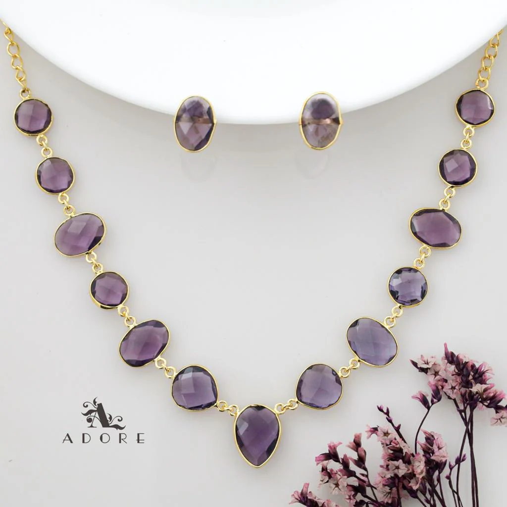 Vanity Lightweight Neckpiece + Studs (Colour Options) - Image 26
