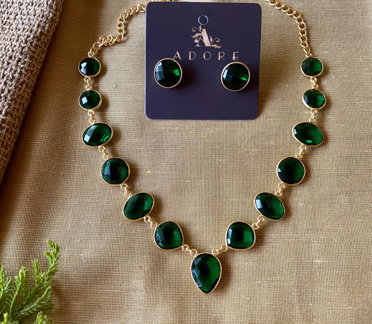 Vanity Lightweight Neckpiece + Studs (Colour Options) - Image 5