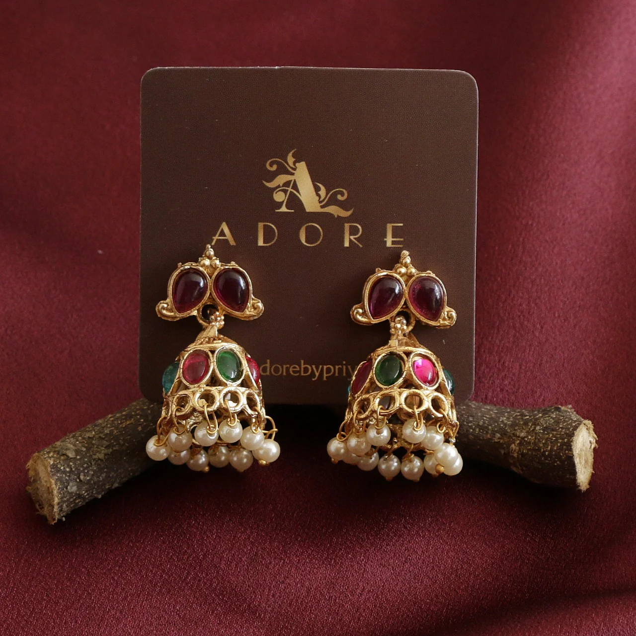 Yashwasi Neckpiece With Earring - Image 14