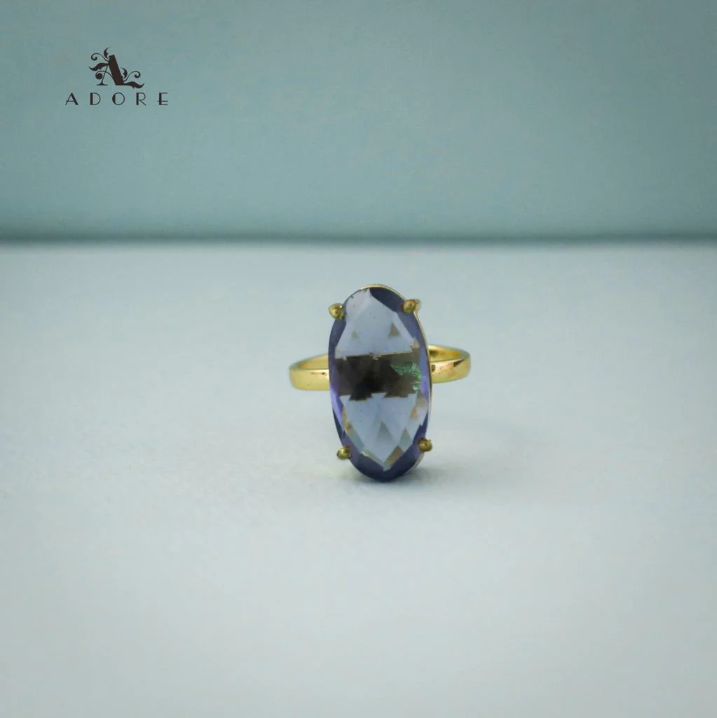 Zara Glossy Oval Ring - Image 10