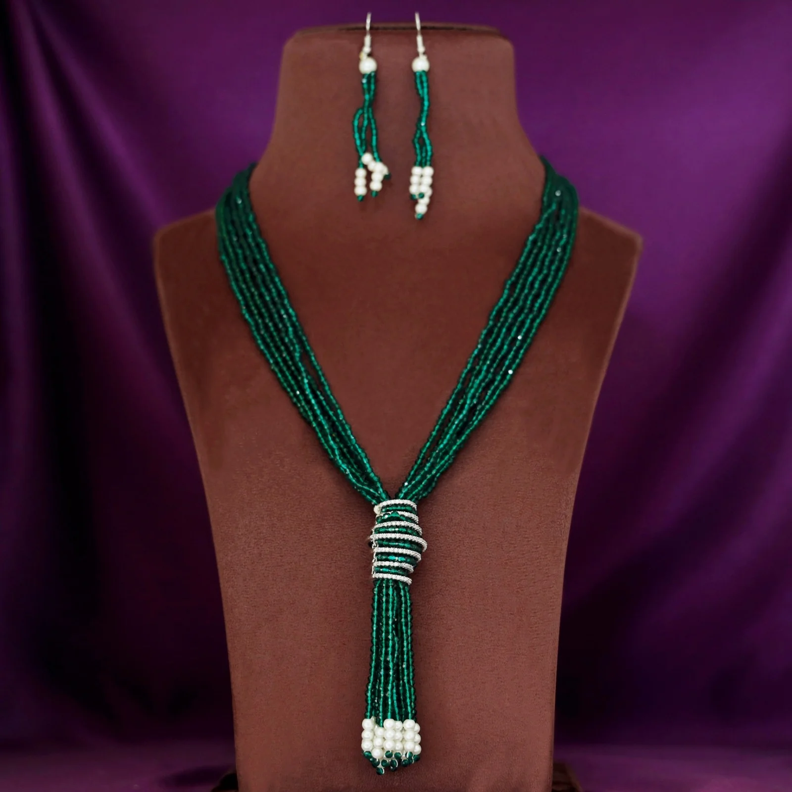 Zariyah Neckpiece With Drop - Image 2