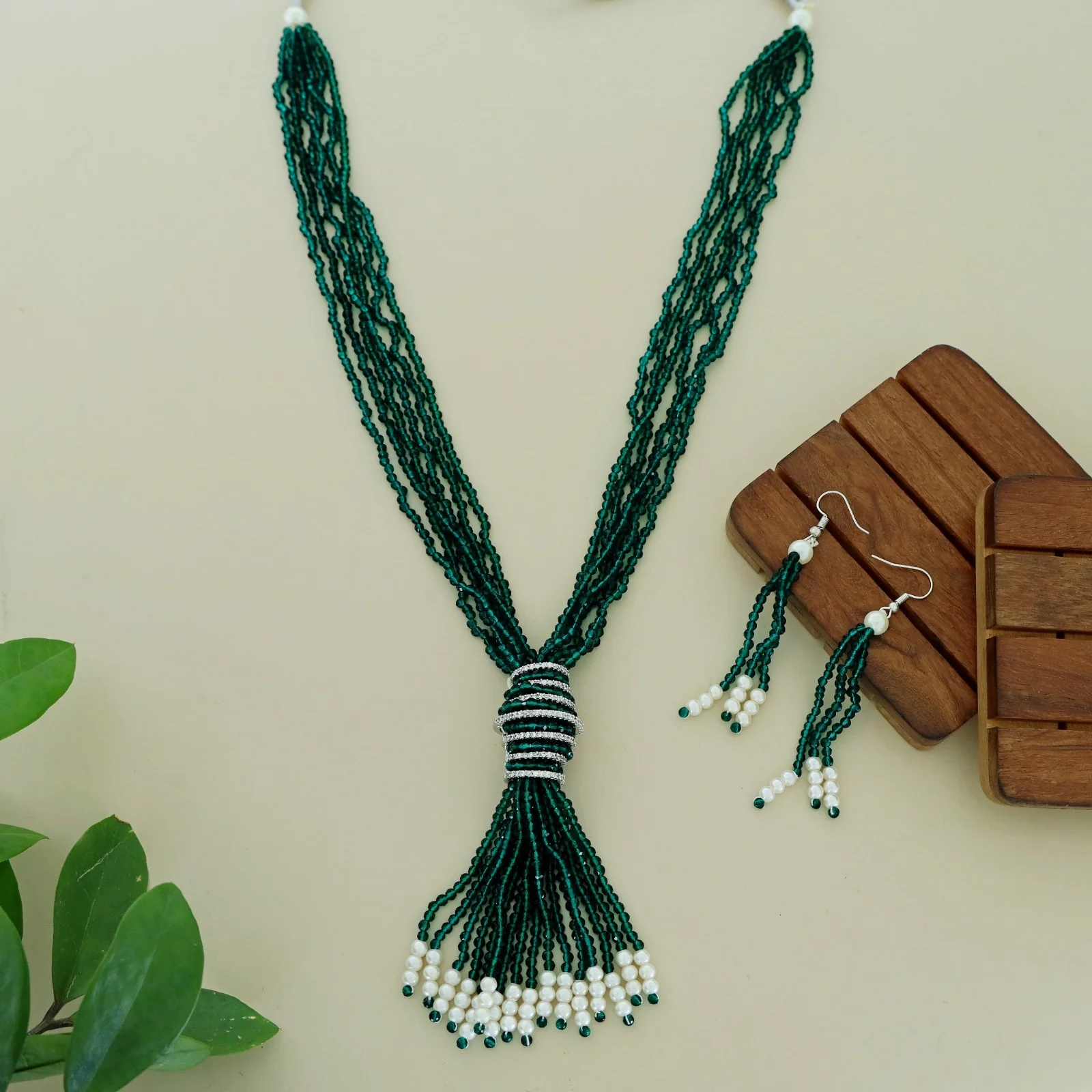 Zariyah Neckpiece With Drop - Image 3