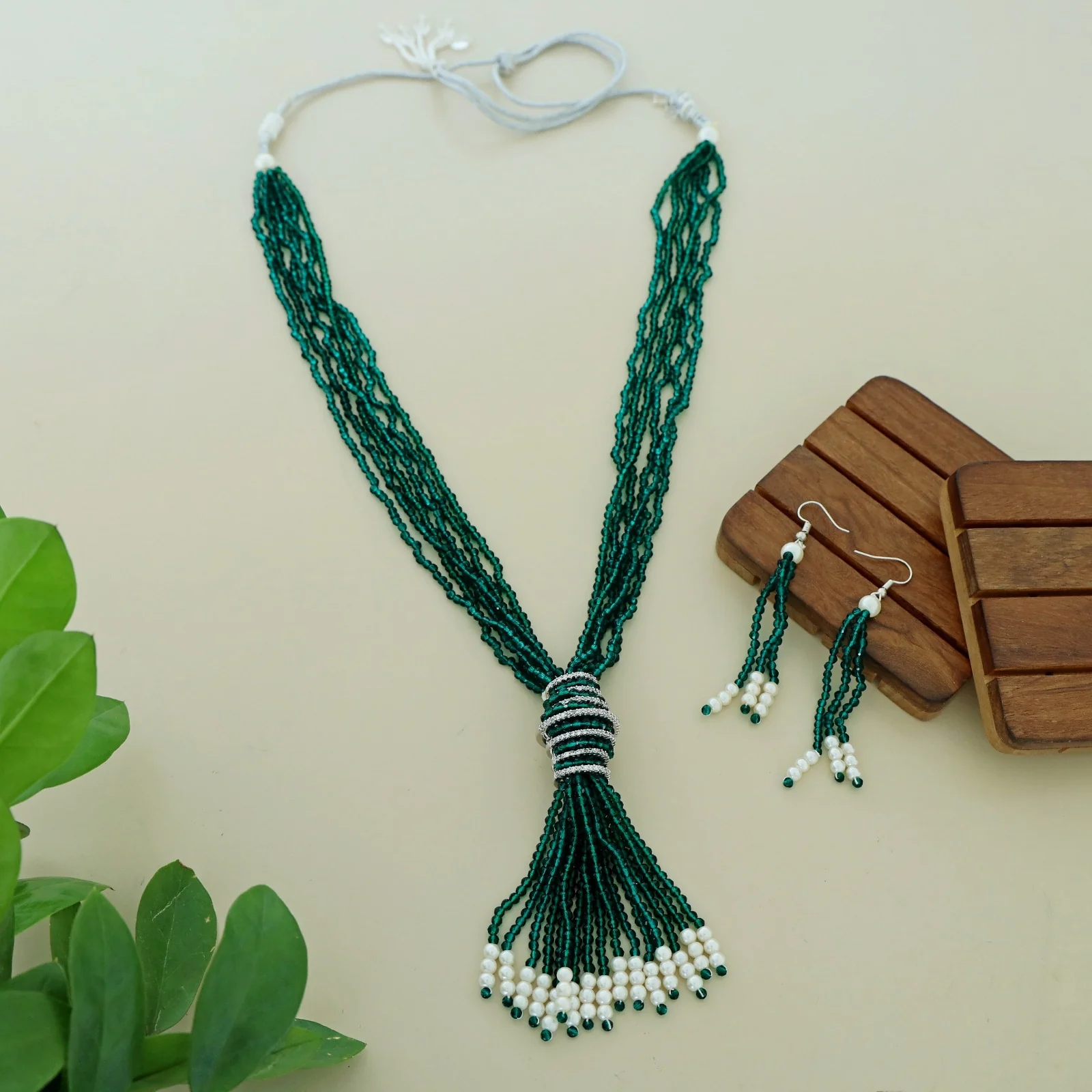 Zariyah Neckpiece With Drop - Image 4