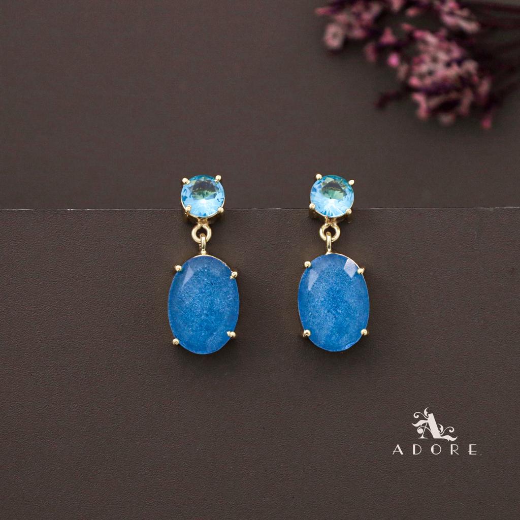 Zilora Glossy Round And Oval Earring - Image 10