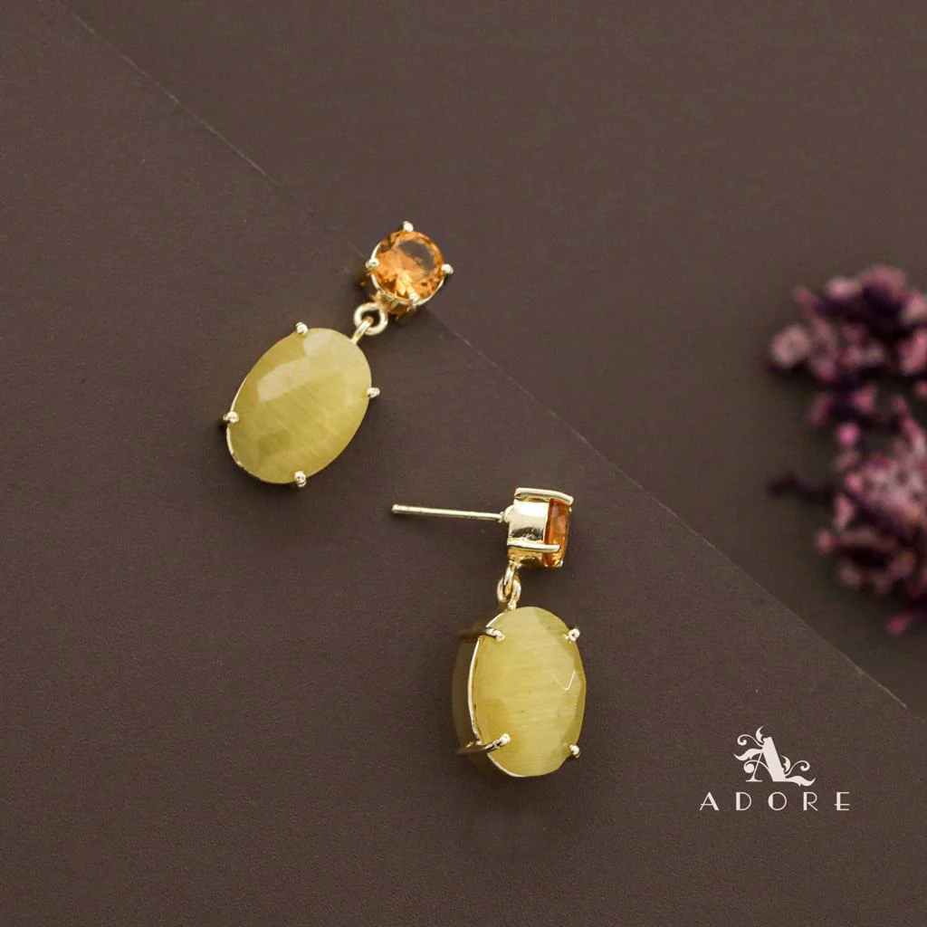 Zilora Glossy Round And Oval Earring - Image 12