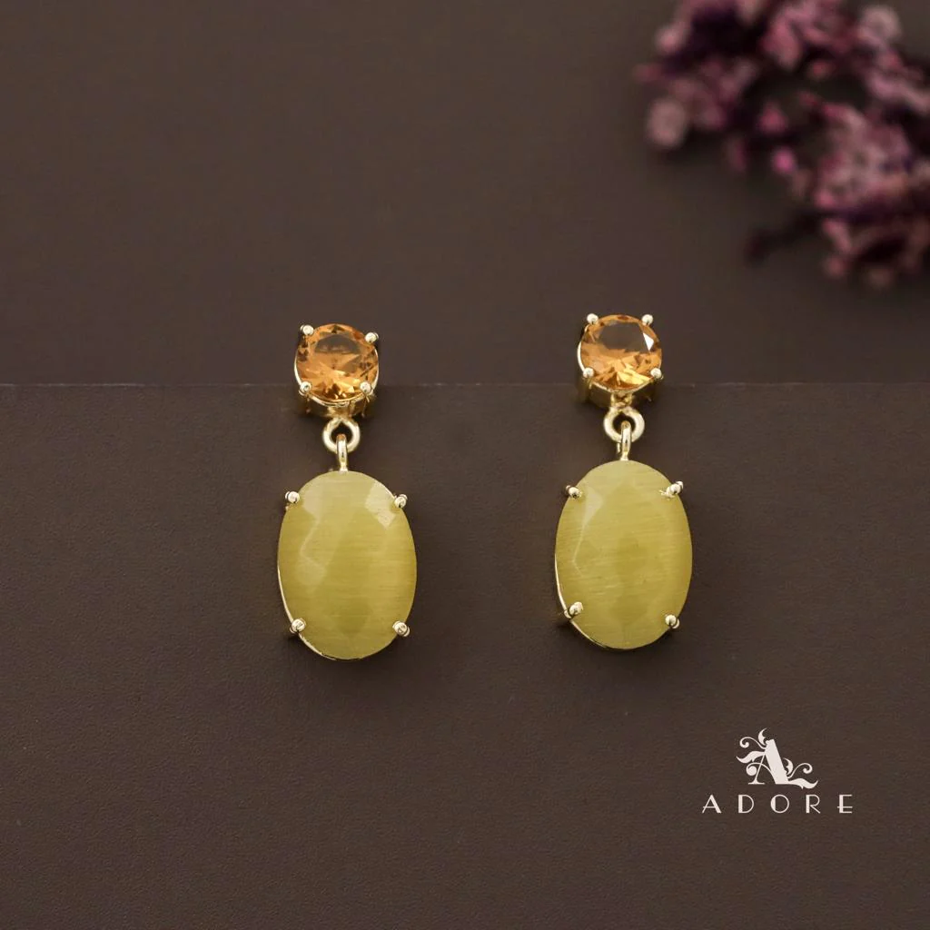 Zilora Glossy Round And Oval Earring - Image 13