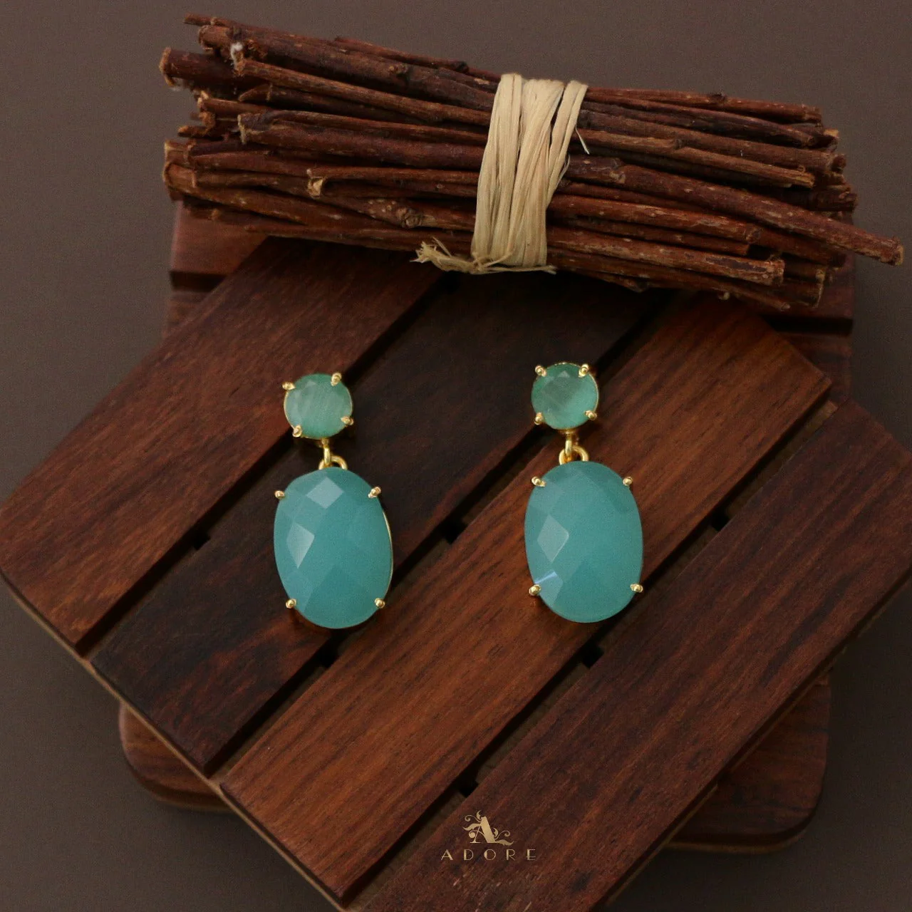 Zilora Glossy Round And Oval Earring - Image 14