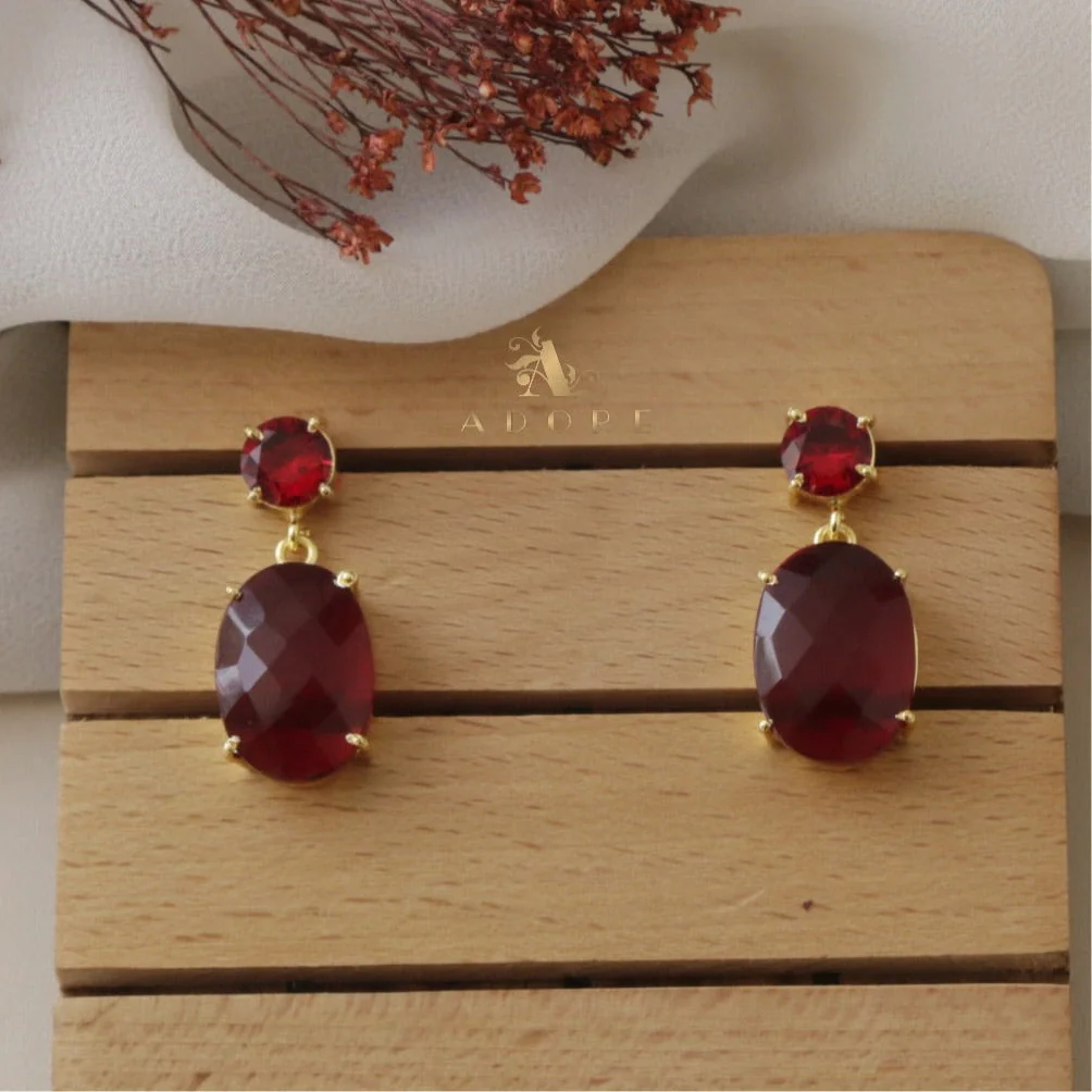 Zilora Glossy Round And Oval Earring - Image 15