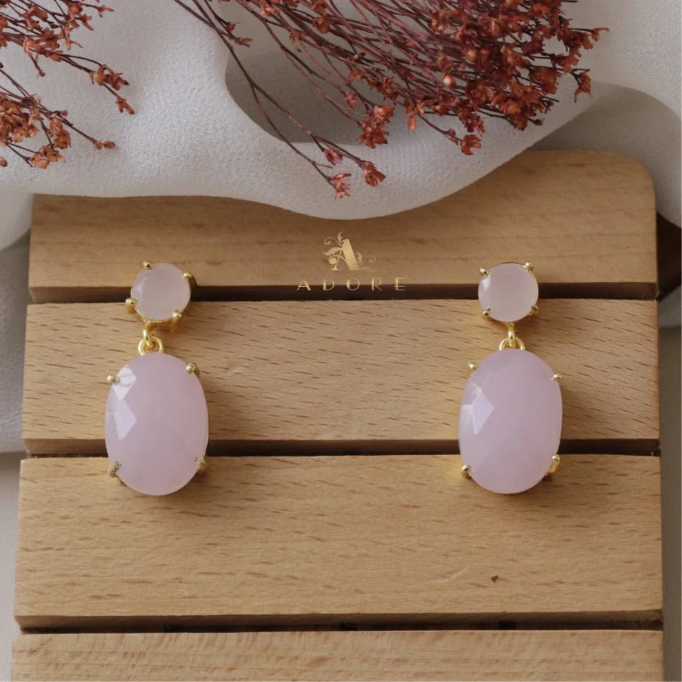 Zilora Glossy Round And Oval Earring - Image 16