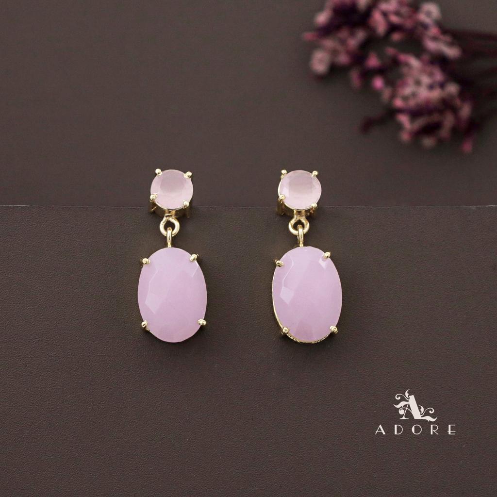 Zilora Glossy Round And Oval Earring - Image 2