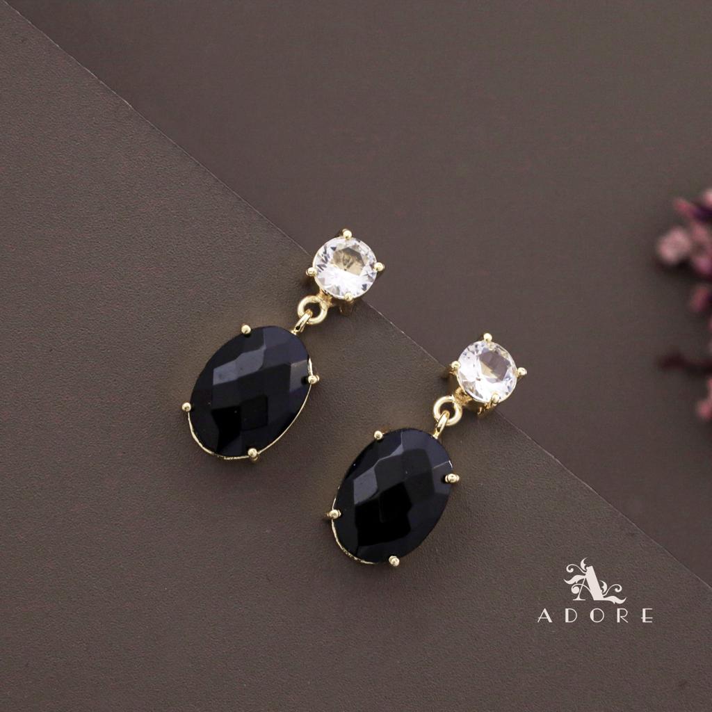 Zilora Glossy Round And Oval Earring - Image 8