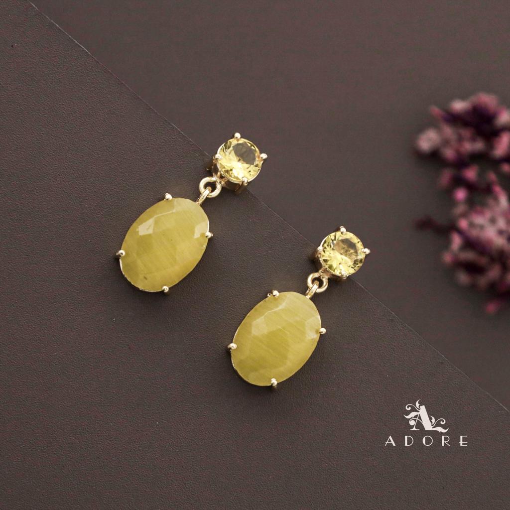 Zilora Glossy Round And Oval Earring - Image 9