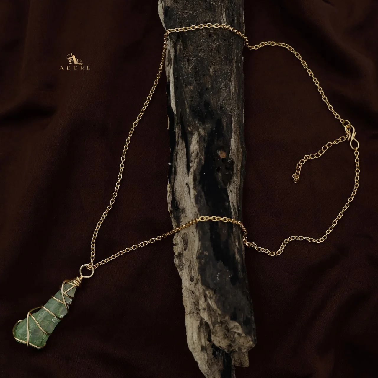 Zinnia Binded Dyed Stone Neckpiece - Image 18
