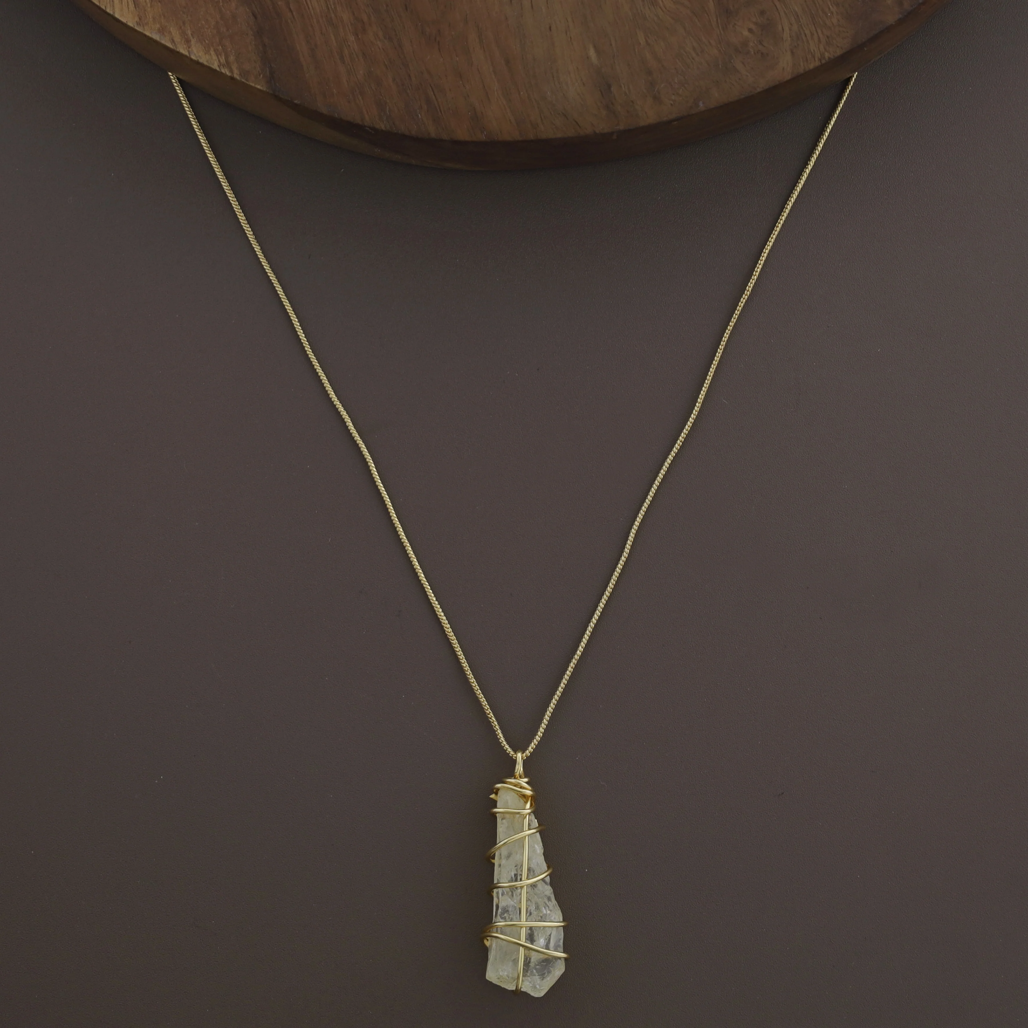 Zinnia Binded Dyed Stone Neckpiece - Image 19
