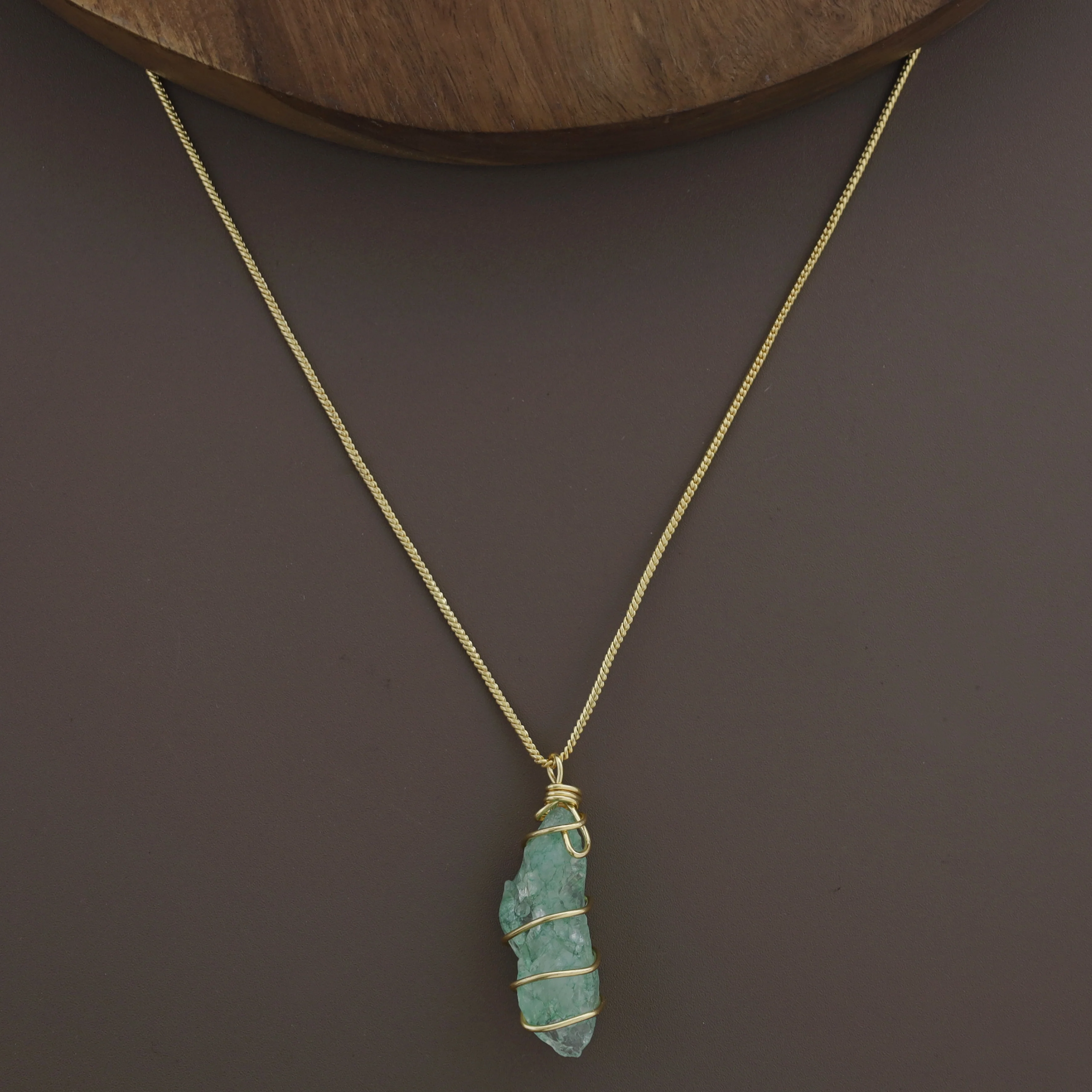 Zinnia Binded Dyed Stone Neckpiece - Image 20