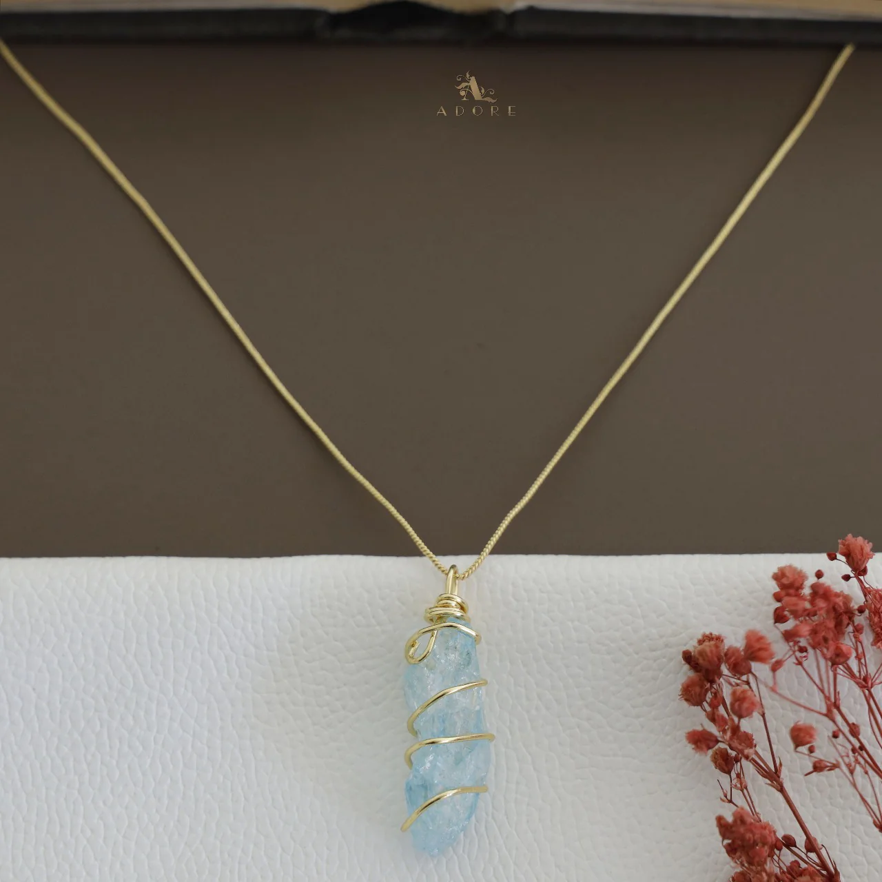 Zinnia Binded Dyed Stone Neckpiece - Image 22