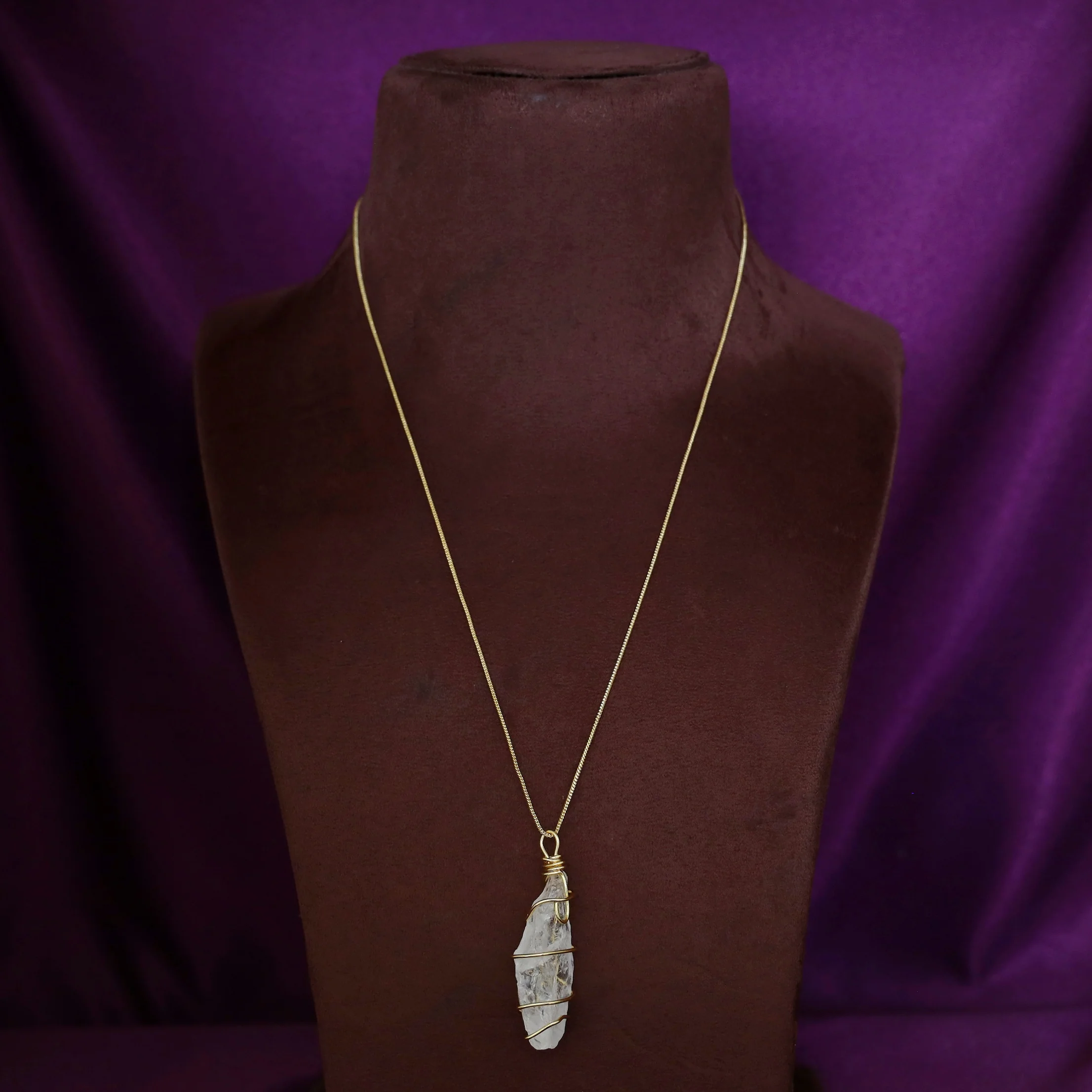 Zinnia Binded Dyed Stone Neckpiece - Image 7