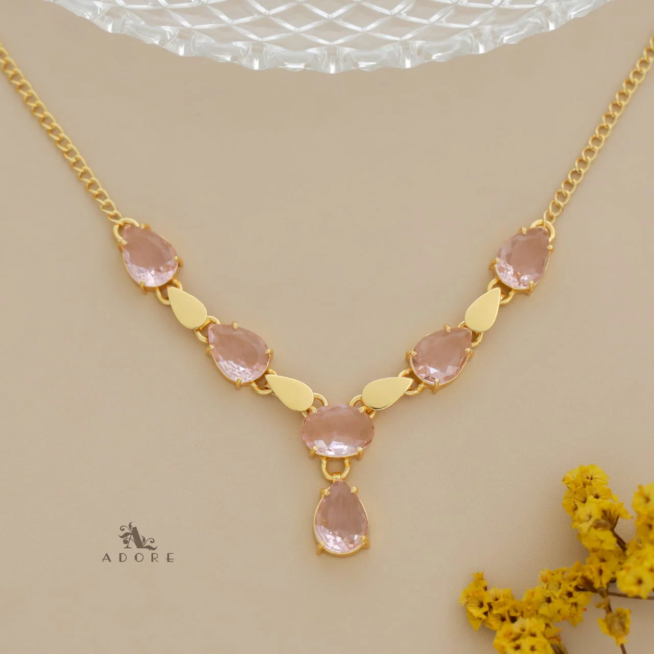 Ziona Glossy Neckpiece - Image 3