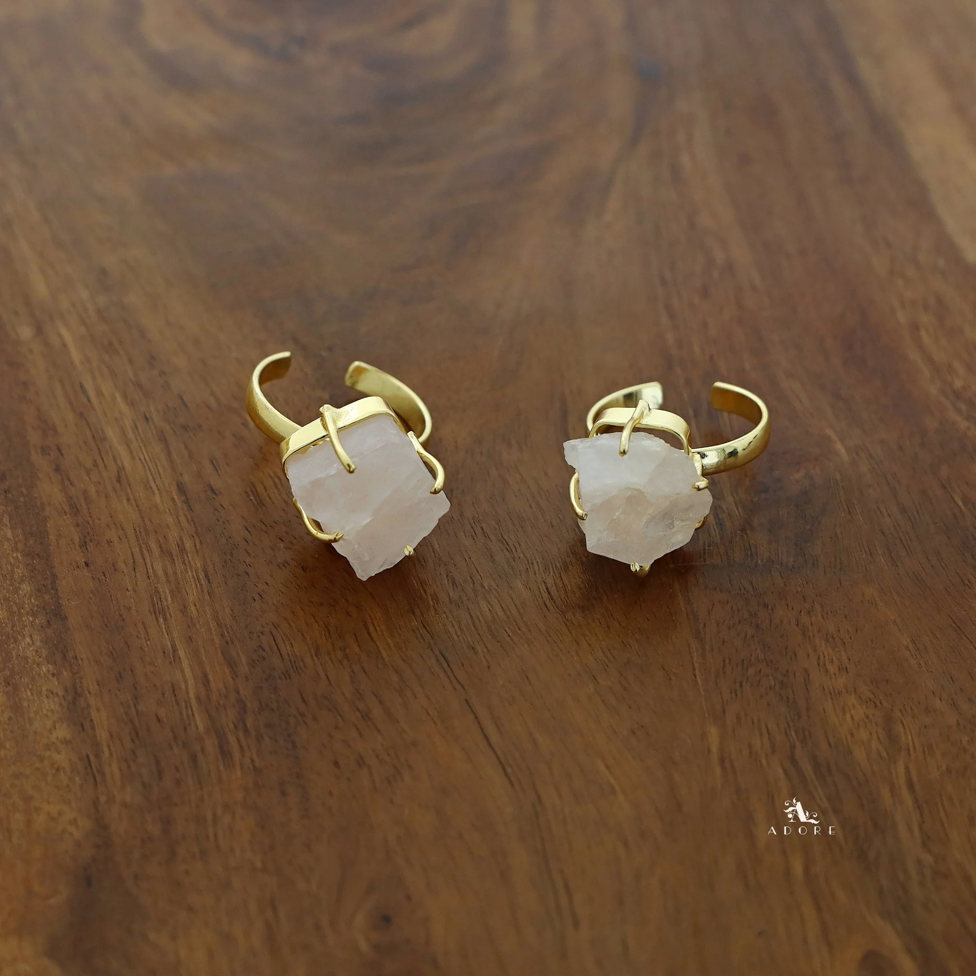 Zivara Raw Stone Claw Ring - Image 5
