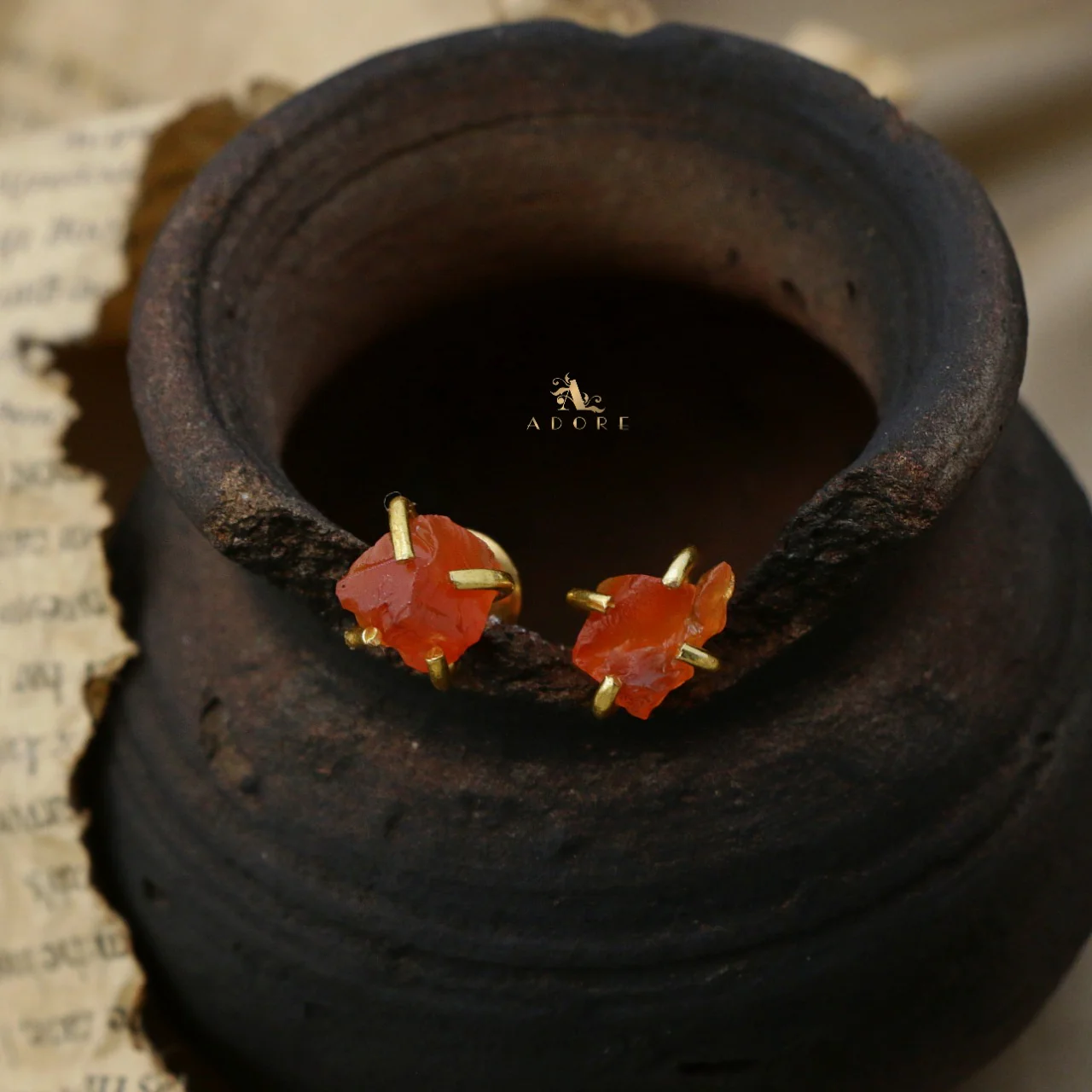 Zuma Raw Stone Stud - Image 3