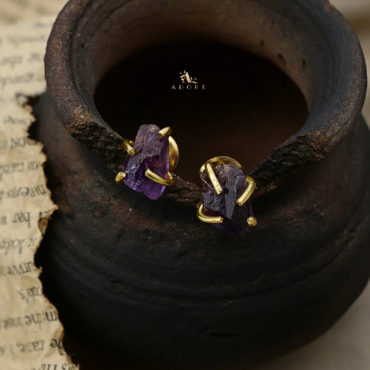 Zuma Raw Stone Stud - Image 5