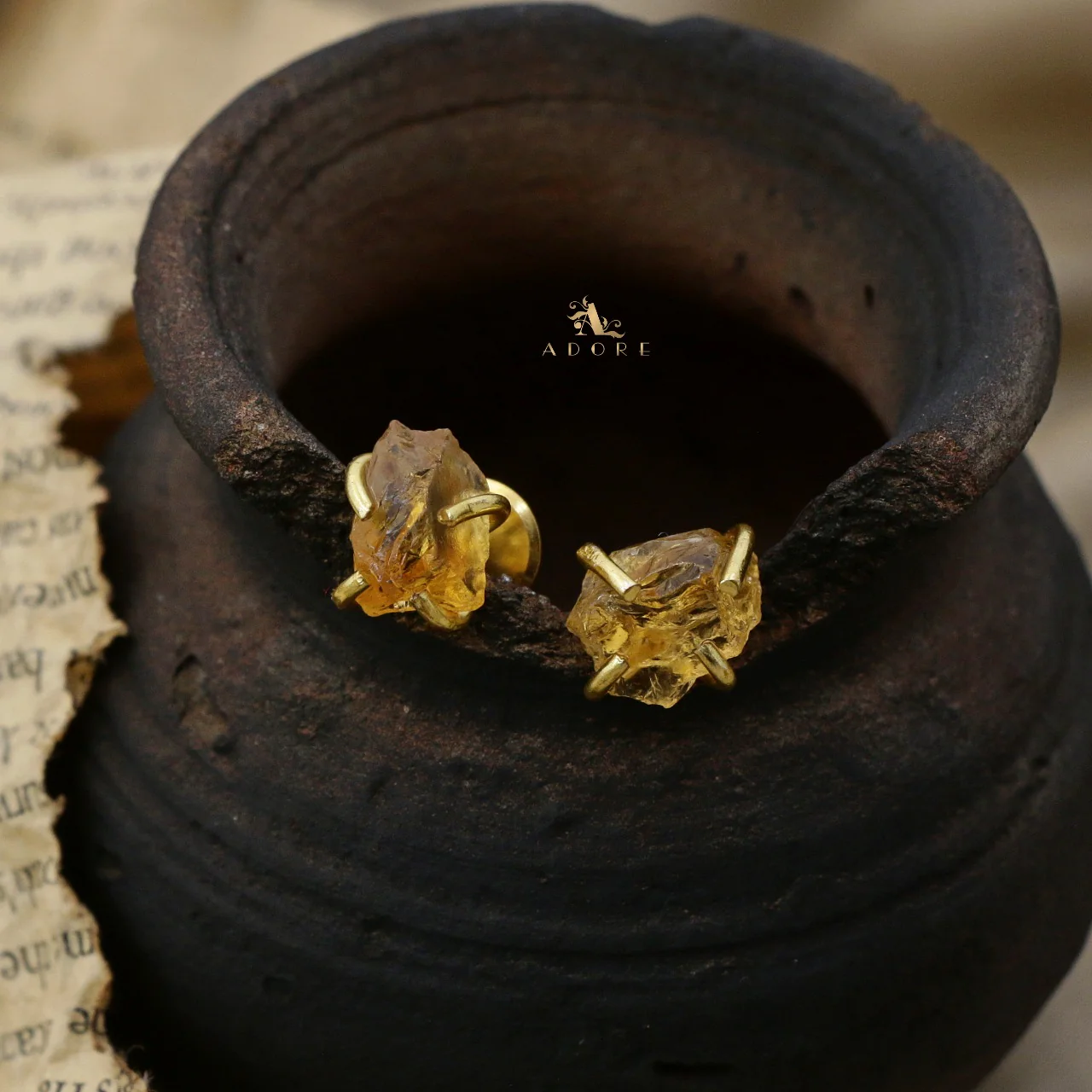 Zuma Raw Stone Stud - Image 6